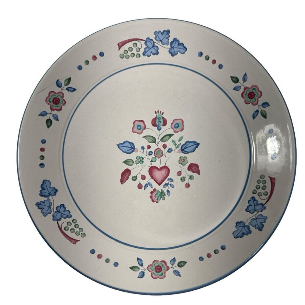 International Sugar Plum Stoneware Dinner Plate Farmhouse Country Chic